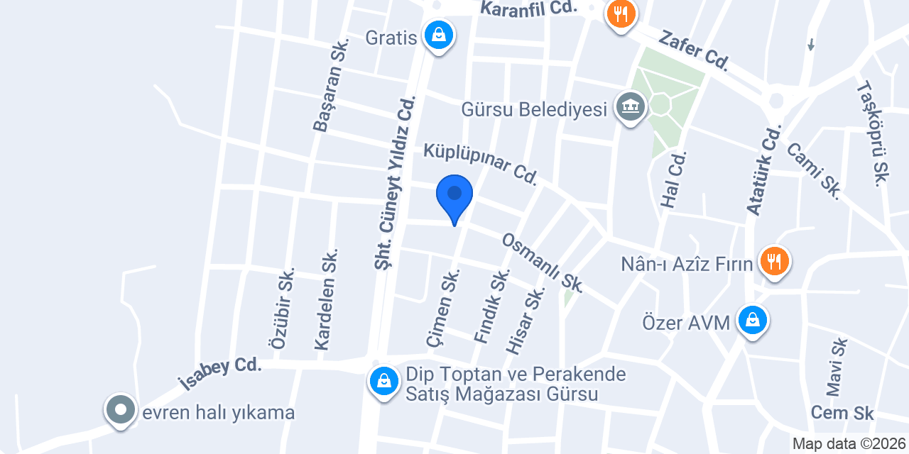 ECZANE YAŞAM PINARI konumu