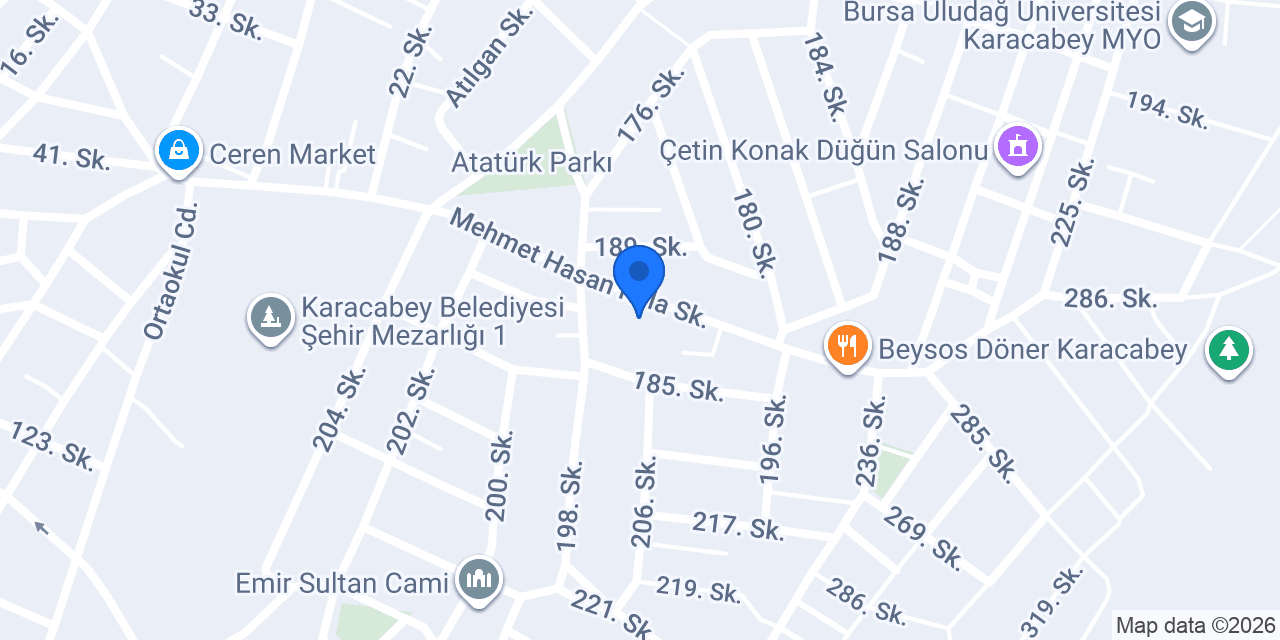 Selma Akdeniz Pilates Studio konumu