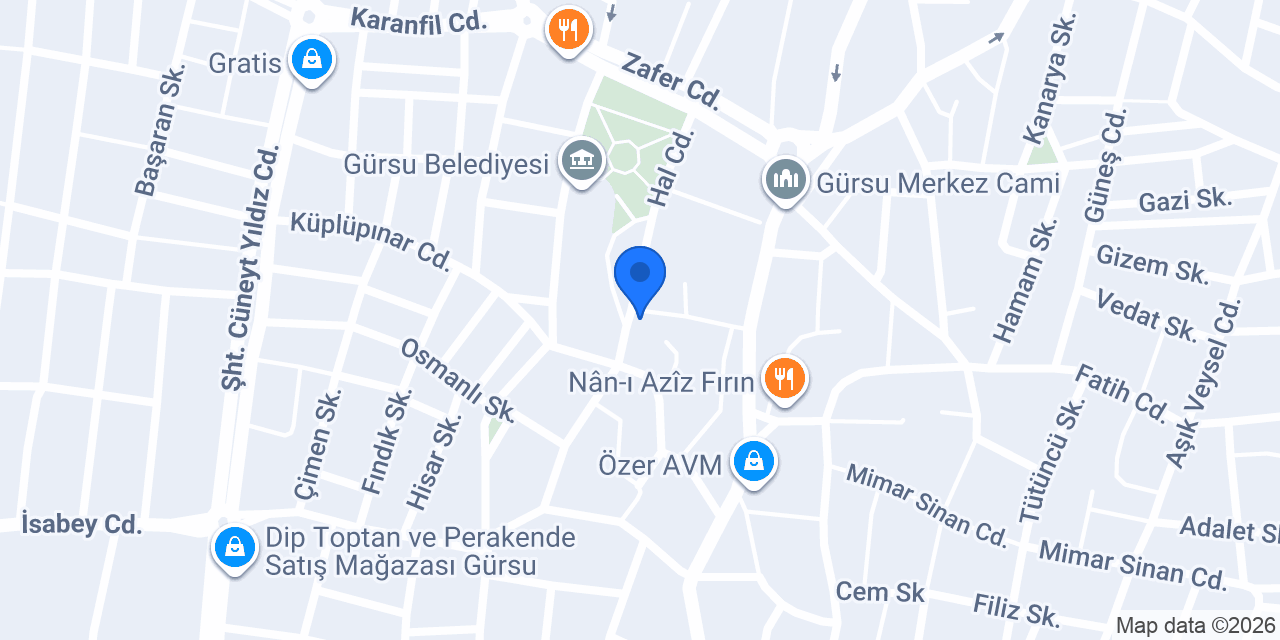 Öğdem Odun Ekmek Fırını konumu