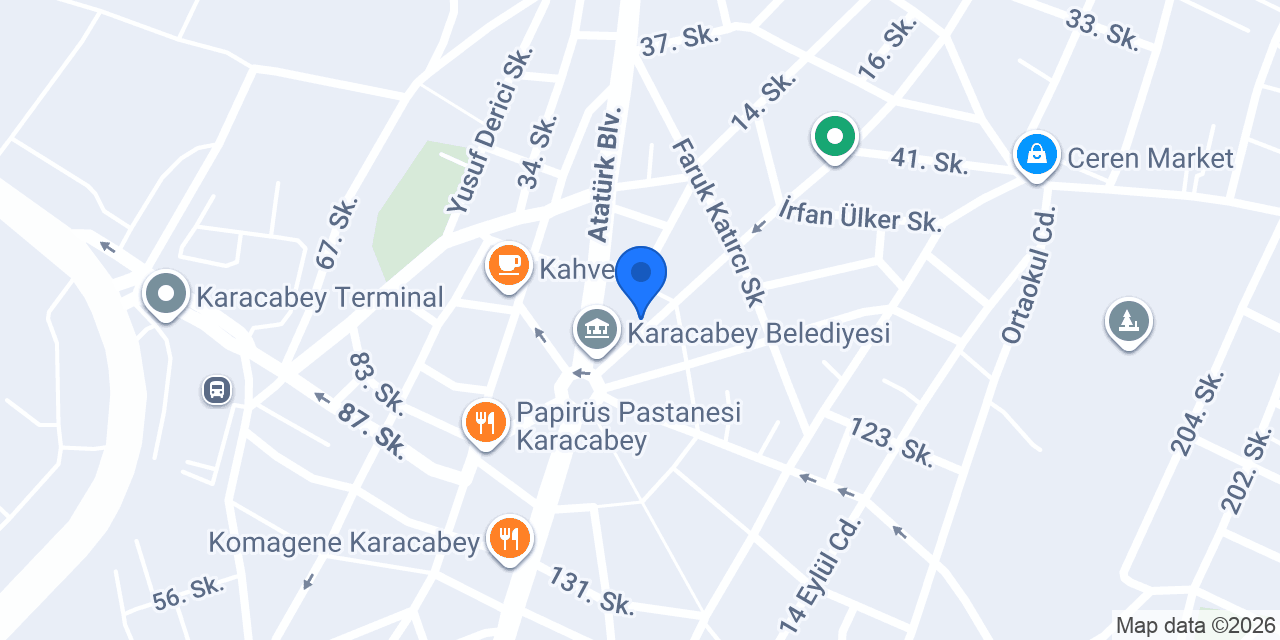 Poyraz Elektrik konumu