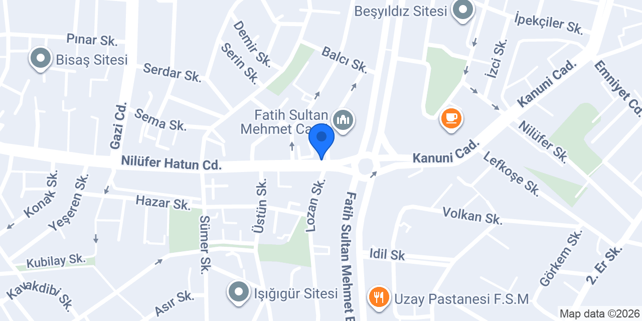Özan Sigorta Aracılık Hizmetleri Ltd. Şti. konumu