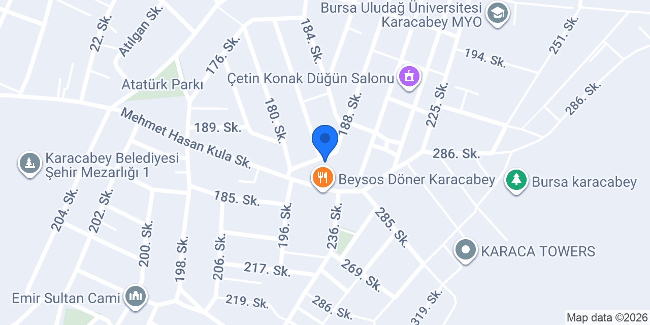 BUĞDAYCI DEKORASYON konumu