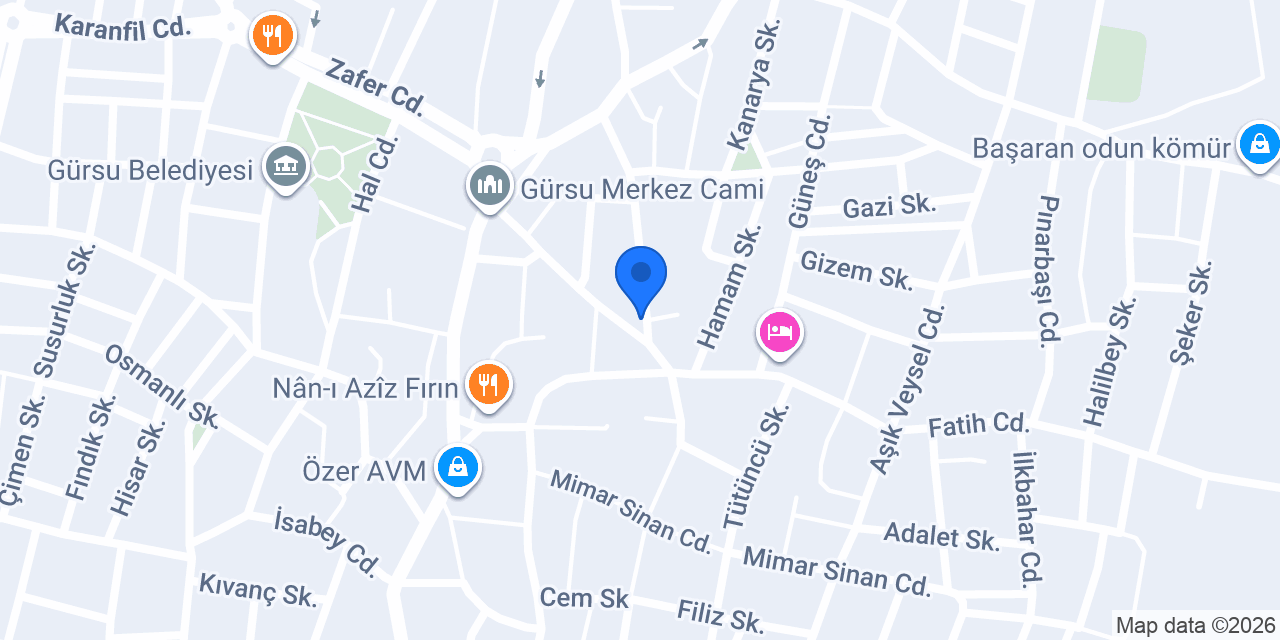Ezel Elektrik konumu