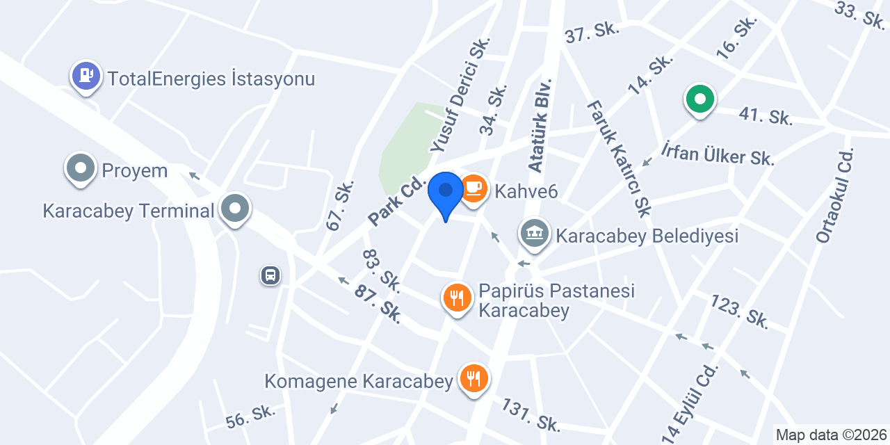 Bekcan Web Tasarım konumu