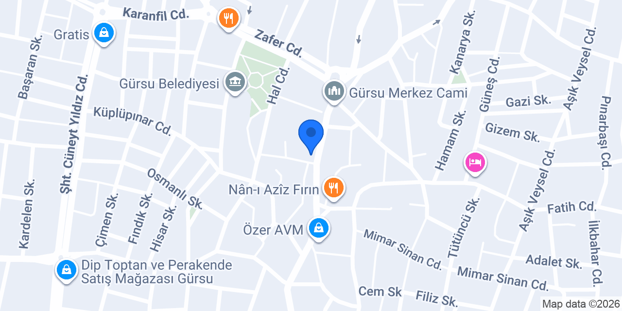 MODA DİNLER konumu