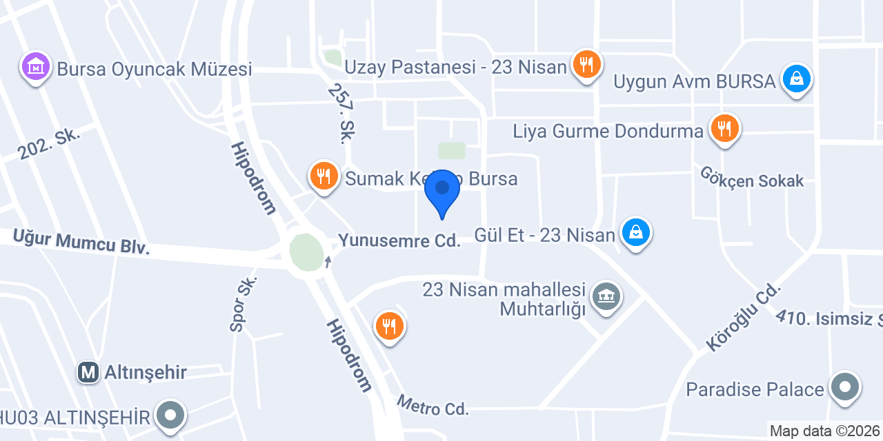 23 NİSAN KUYUMCULUK konumu
