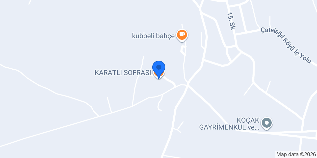 KARATLI SOFRASI konumu