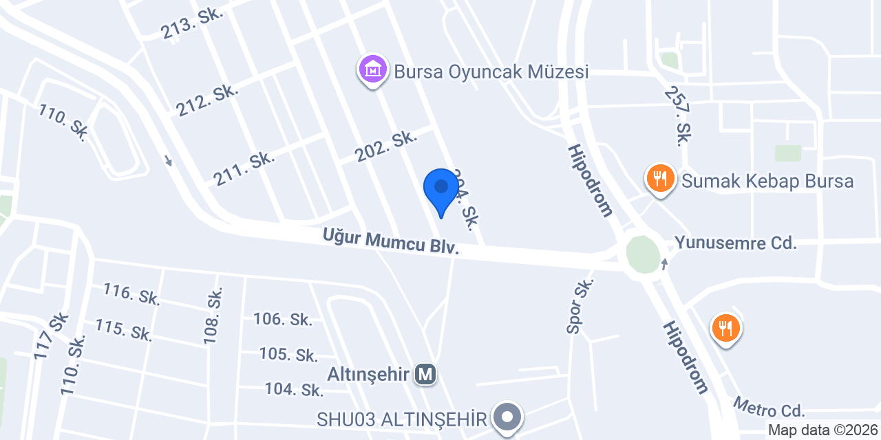 Helen Doron Özlüce Bursa konumu