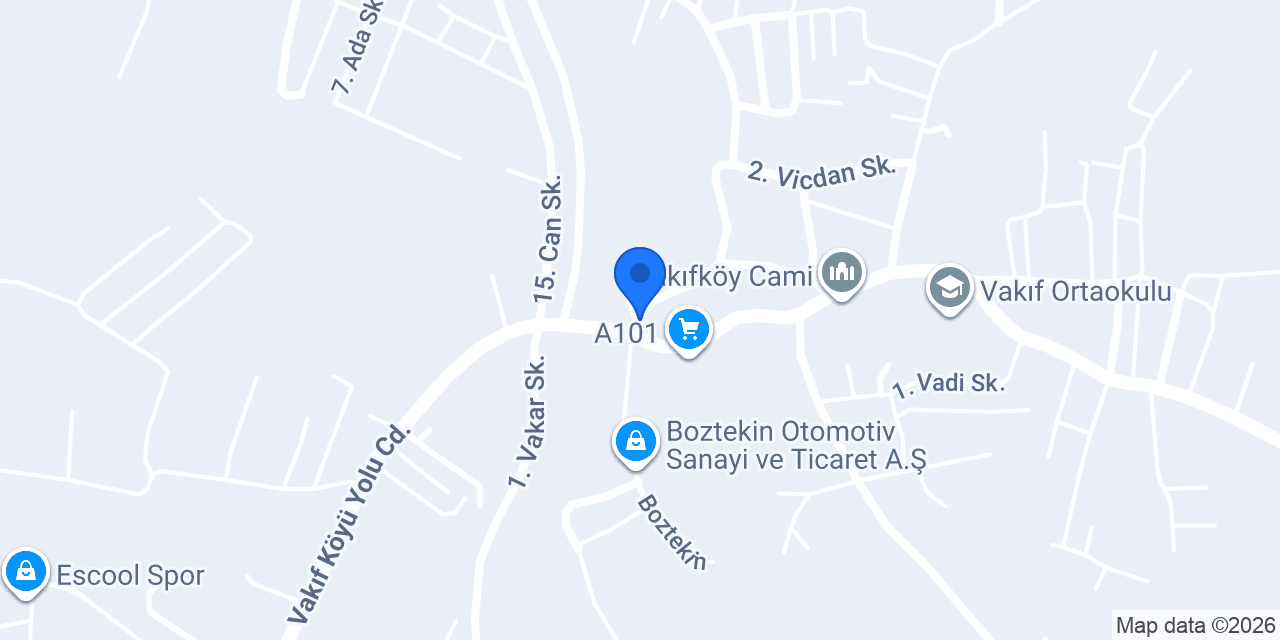 Yedigün Büfe(tekel) konumu
