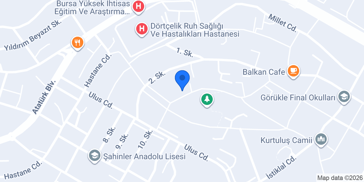 Günay Cafe konumu