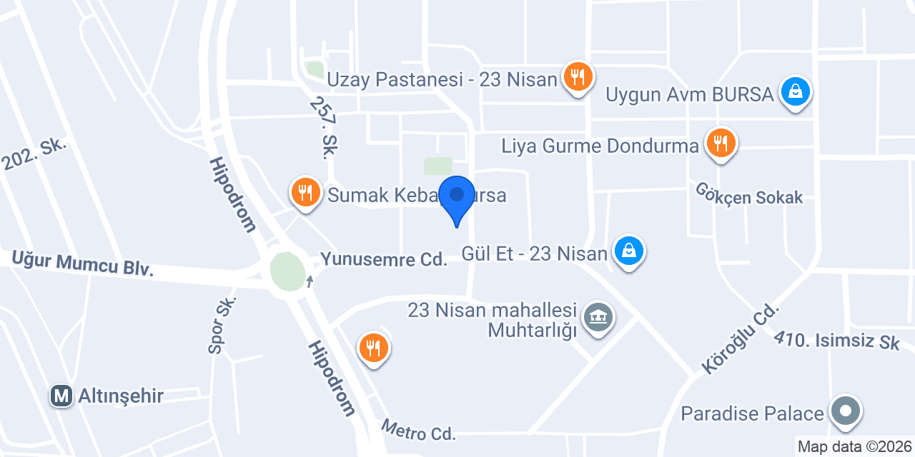 MM Migros konumu