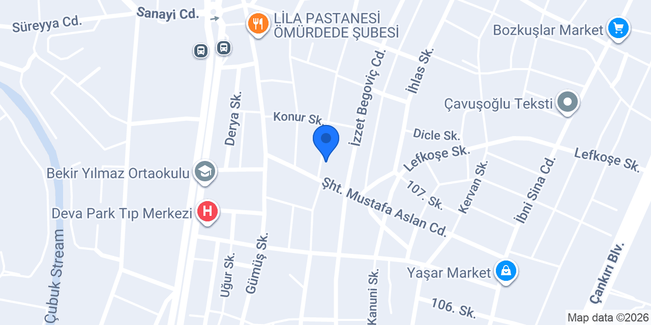 H.D Yapı Market konumu
