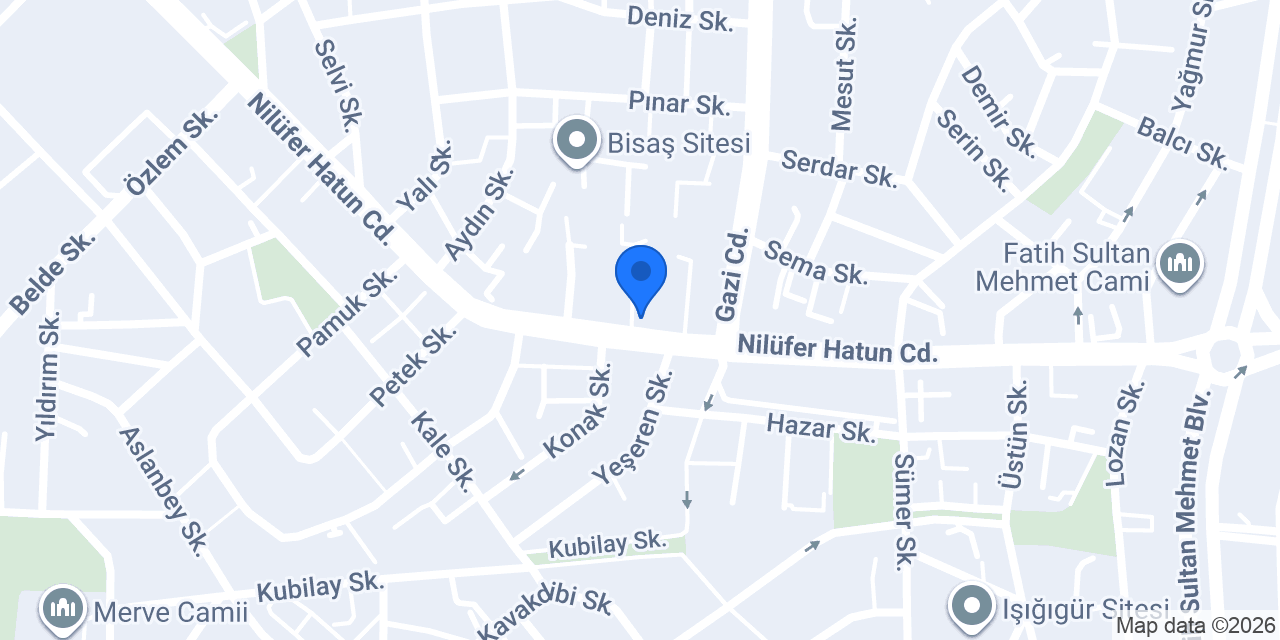 Evren Akvaryum konumu