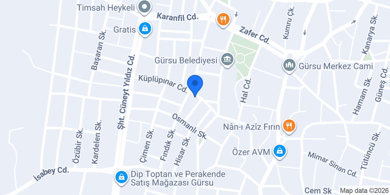 BİLGİN PETSHOP konumu