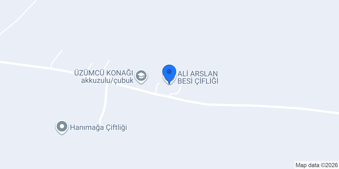 ALİ ARSLAN BESİ ÇİFLİĞİ konumu