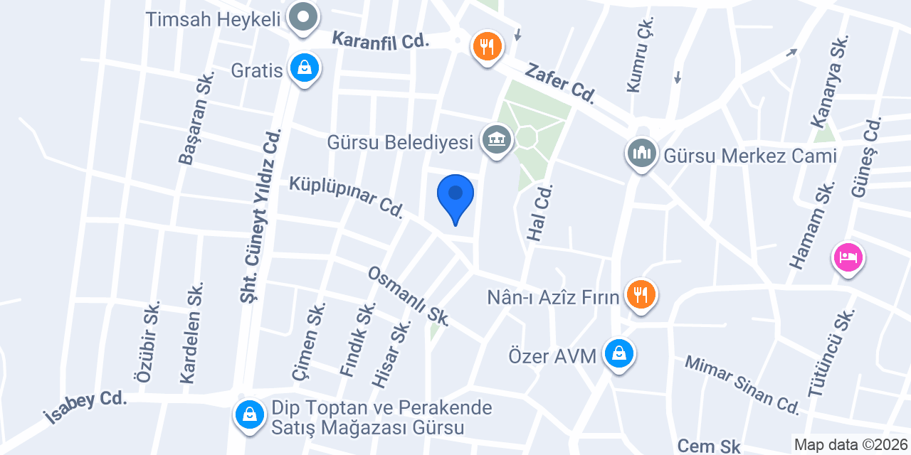 Şerif Elektrik konumu