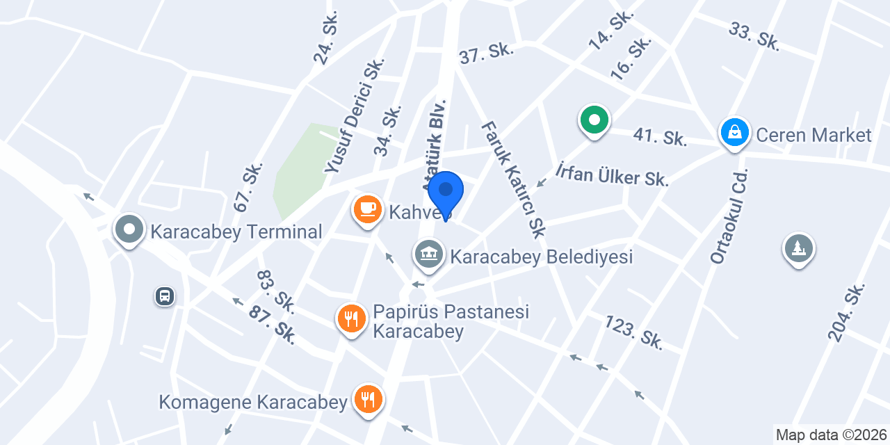 Öz Köfte konumu