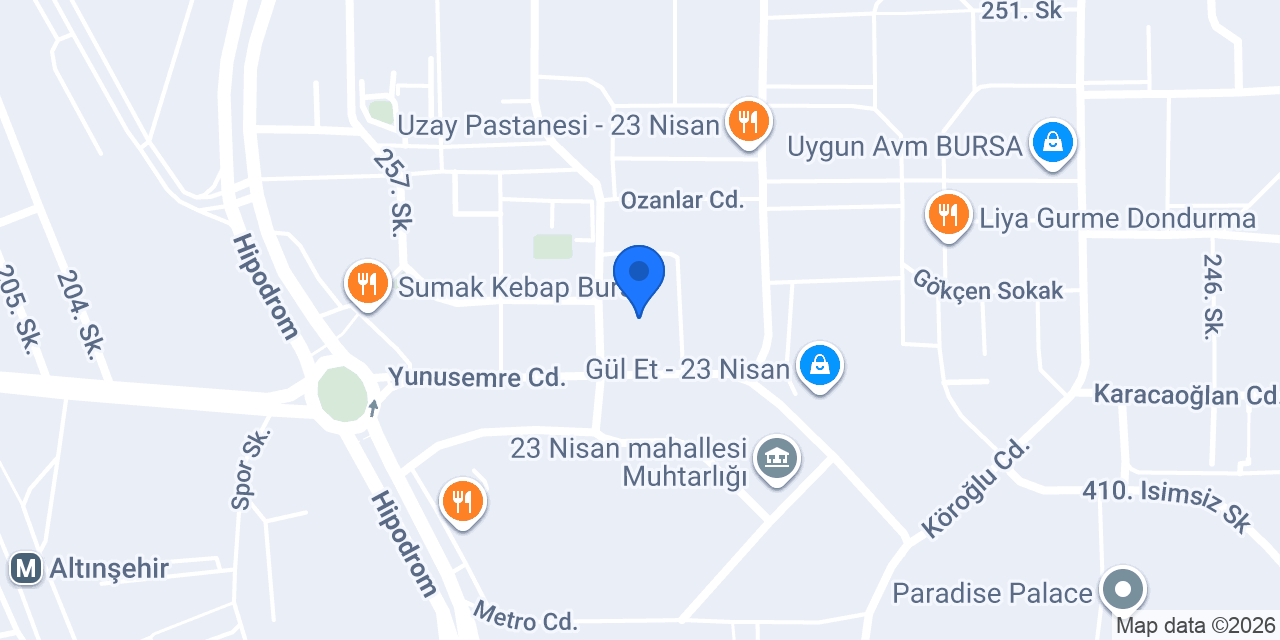 Nfit Welness Center konumu