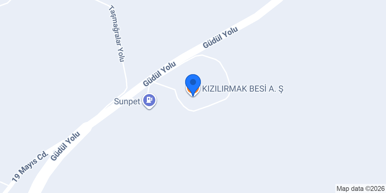 KIZILIRMAK BESİ A. Ş konumu
