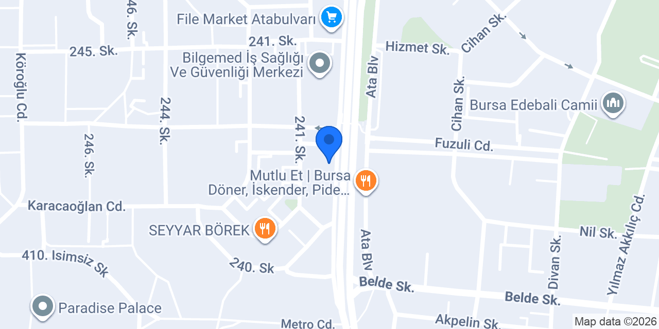 Çalışkan Grup Motor konumu
