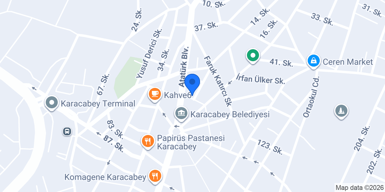 Şekerdağ İş Merkezi konumu
