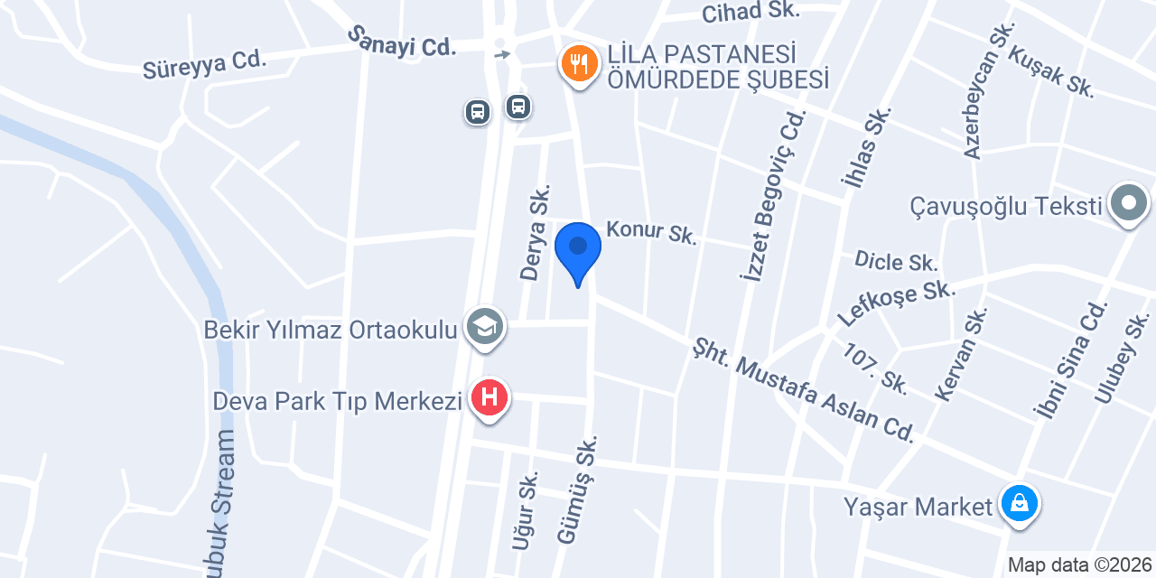 Yüceller Emlak, Oto Galeri konumu