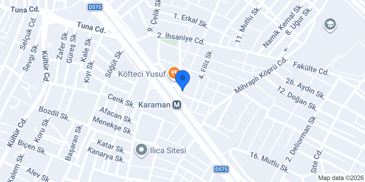 Ümit Mobilya konumu
