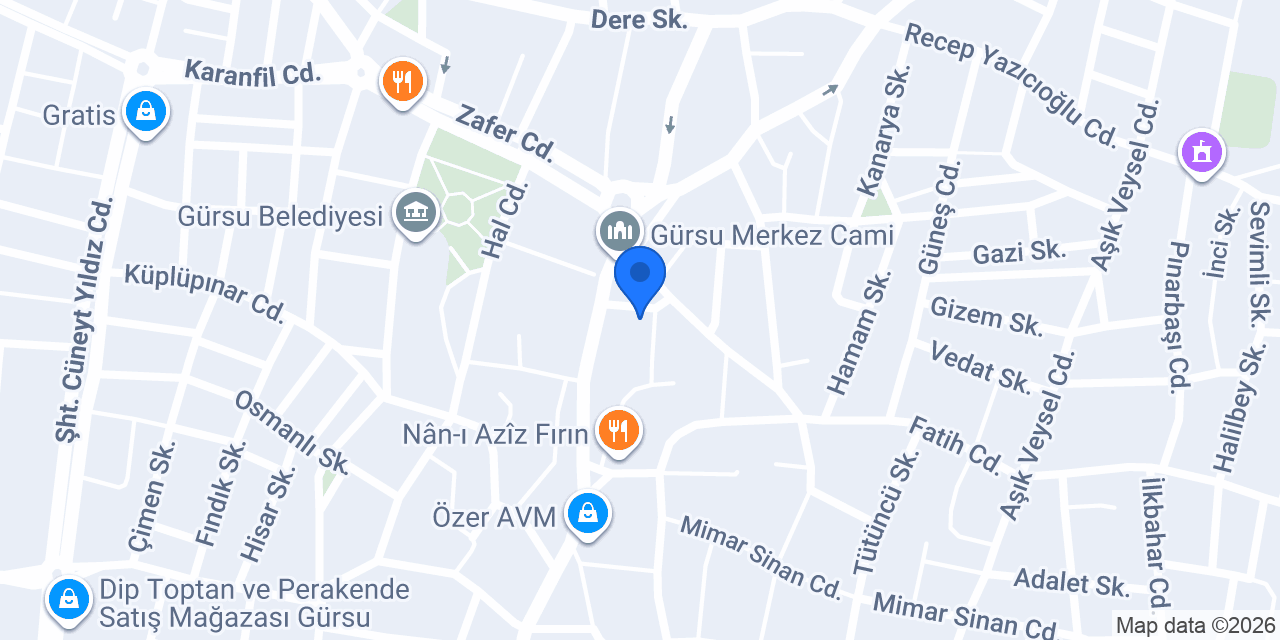 Bafra Pide fikri sağlam konumu