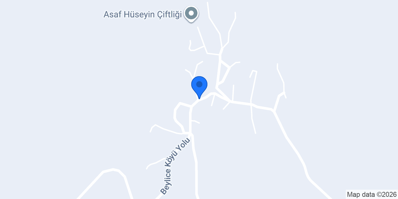 Beylice Köyü Muhtarlığı konumu