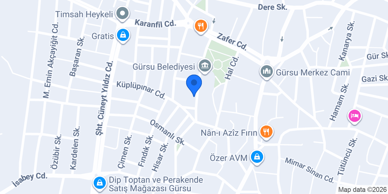 Asya Beauty Studio konumu