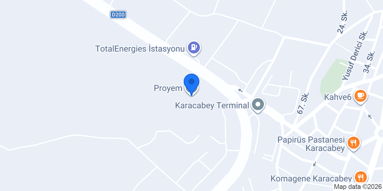 Proyem konumu