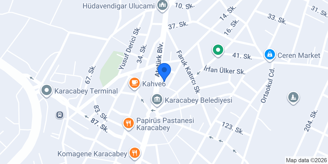 Nis Cafe ve Bistro konumu