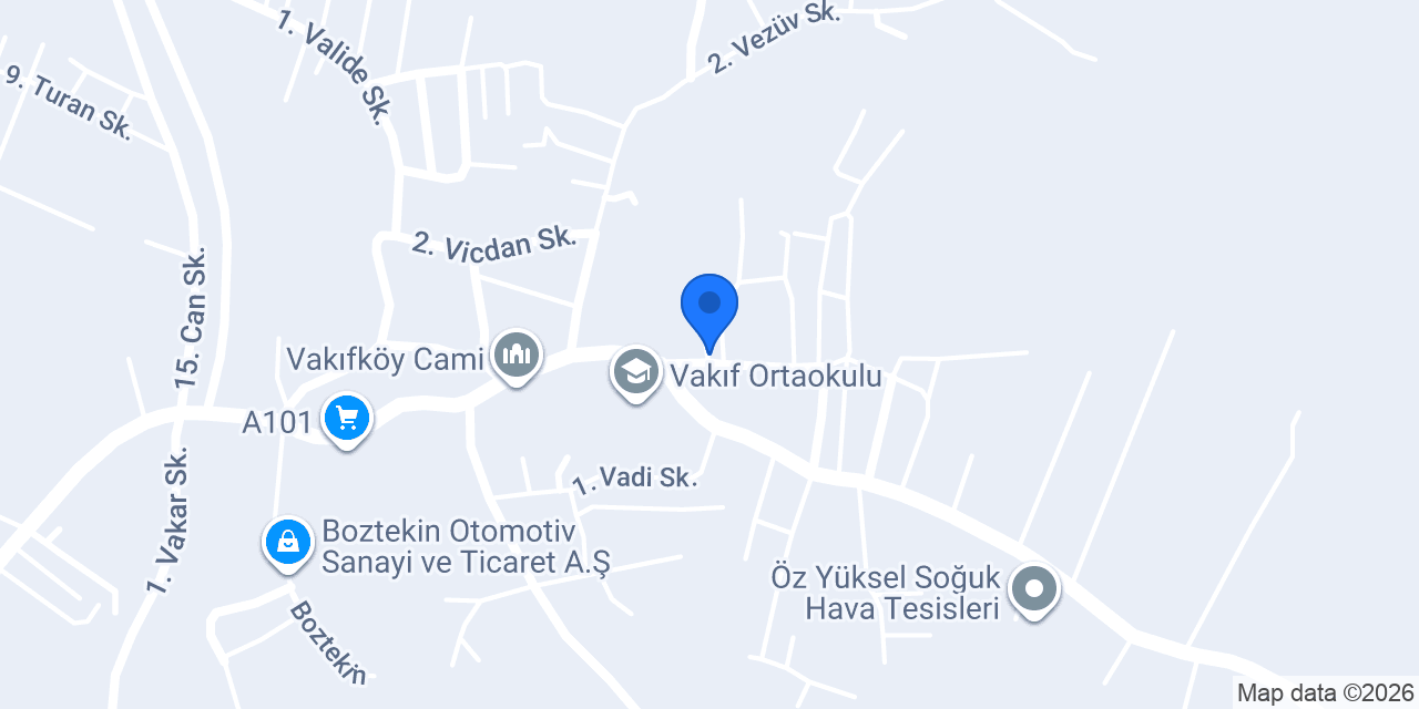 Emin Döner Vakıf Mahallesi konumu