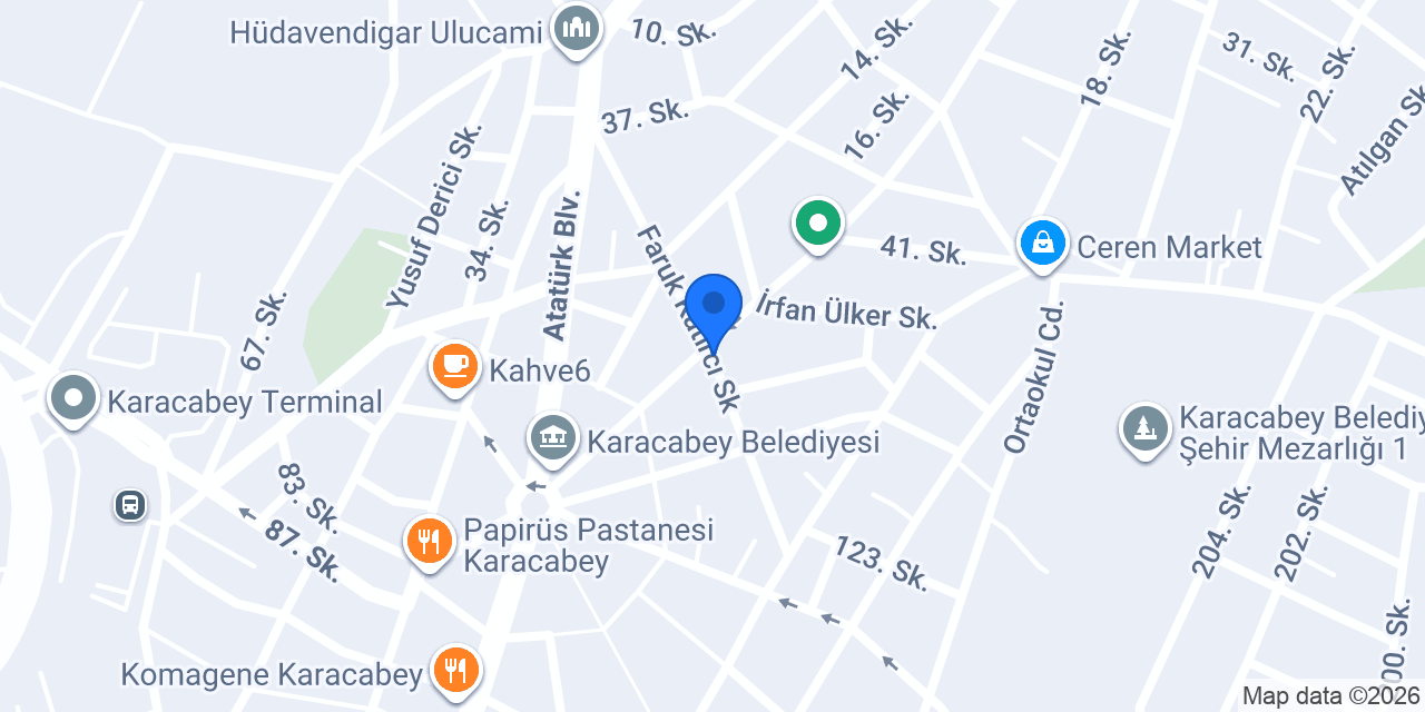 Kardelen Beslenme ve Diyet Kliniği konumu