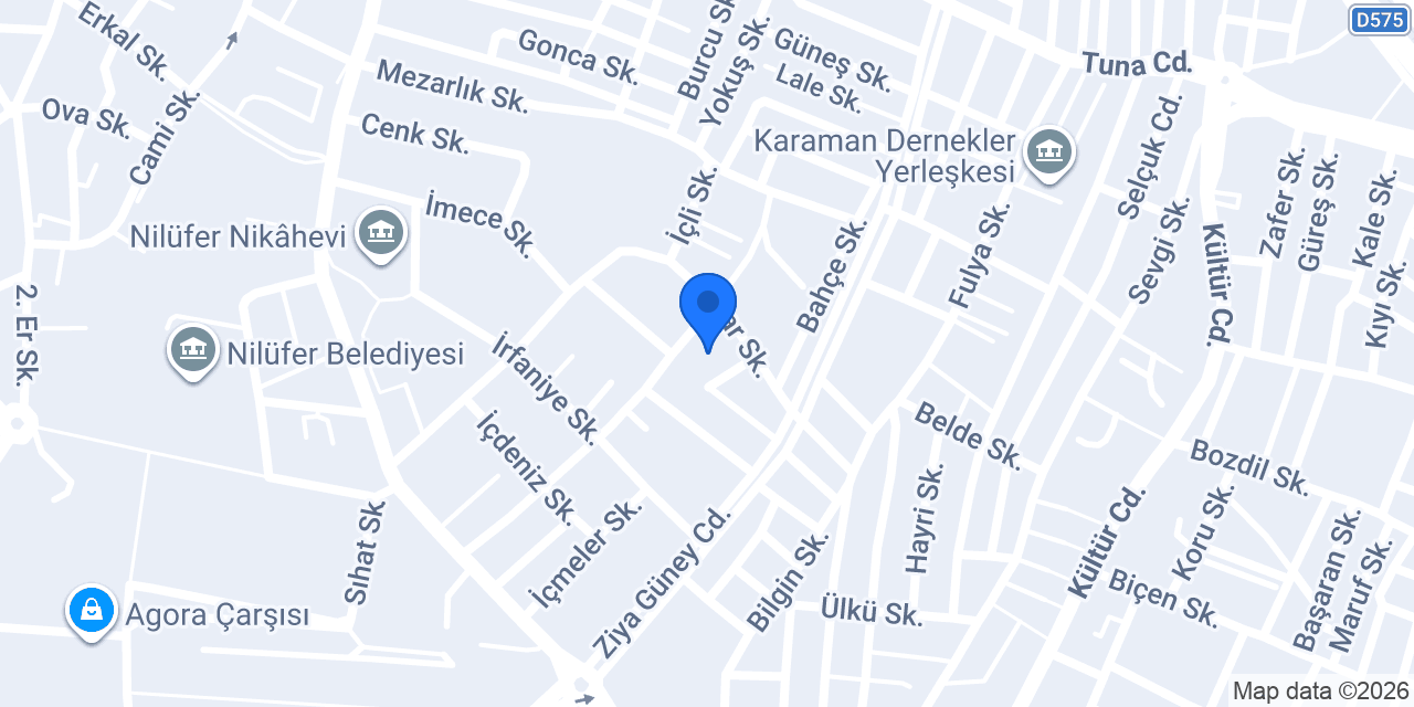 Bakırlar Temizlik konumu