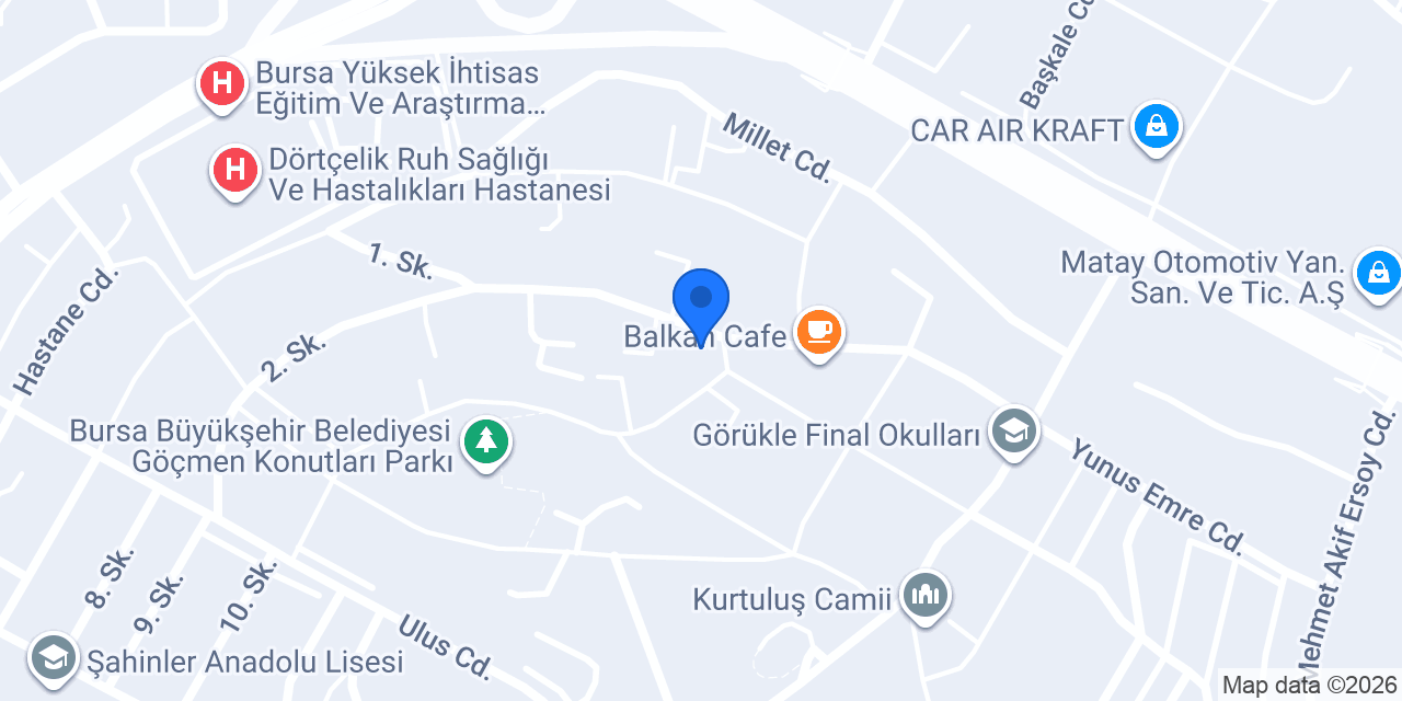 Çilek Petshop konumu