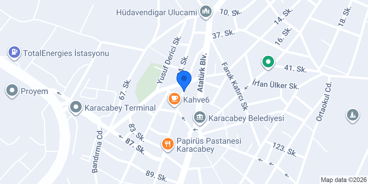 Karacabey Kostüm DikimEvi & Tuhafiye konumu
