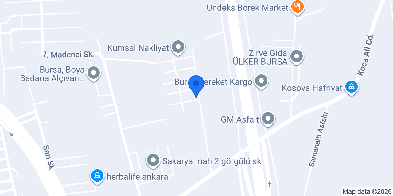 Bursa Talha Evden Eve konumu