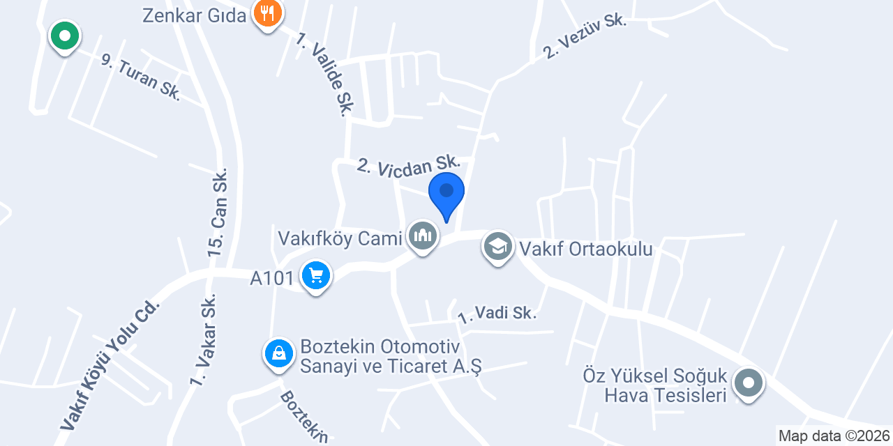 Kalekim konumu