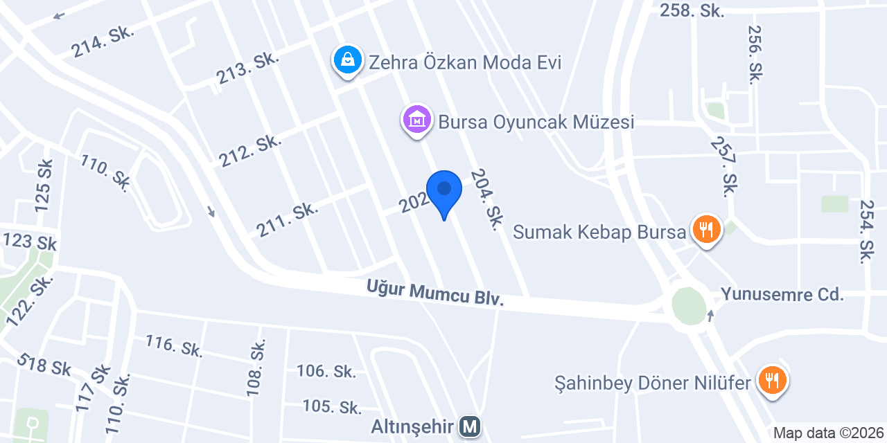 Birnefesbursa Doç.DR. Berrin TURAN konumu