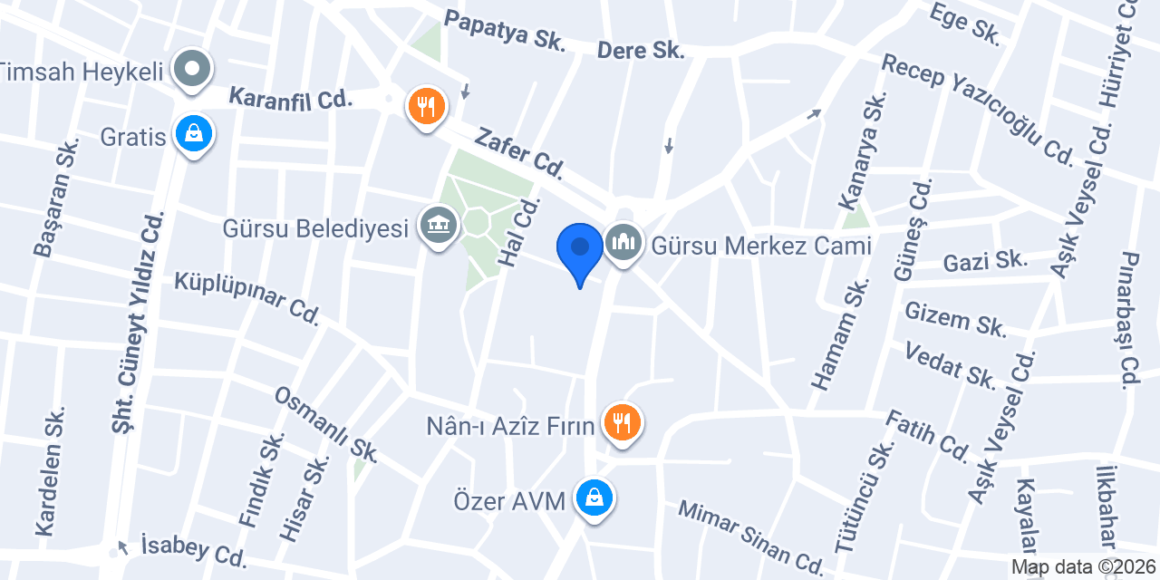Zeren Butik konumu