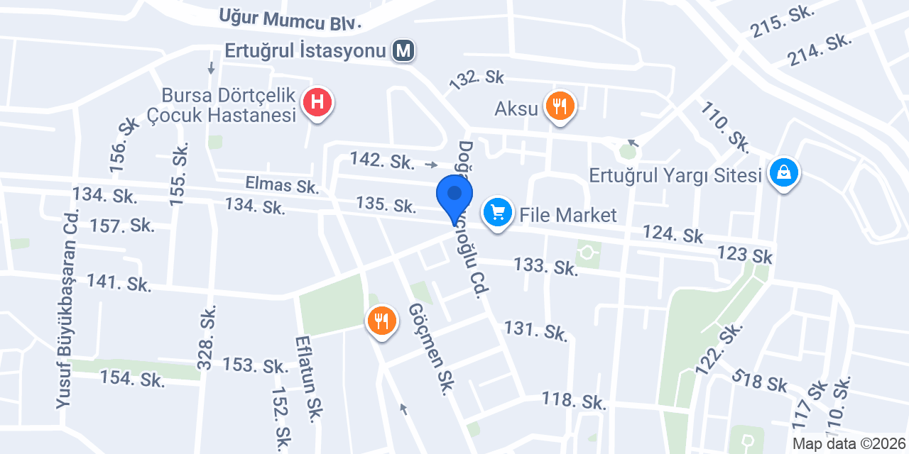 Maviş Döner konumu