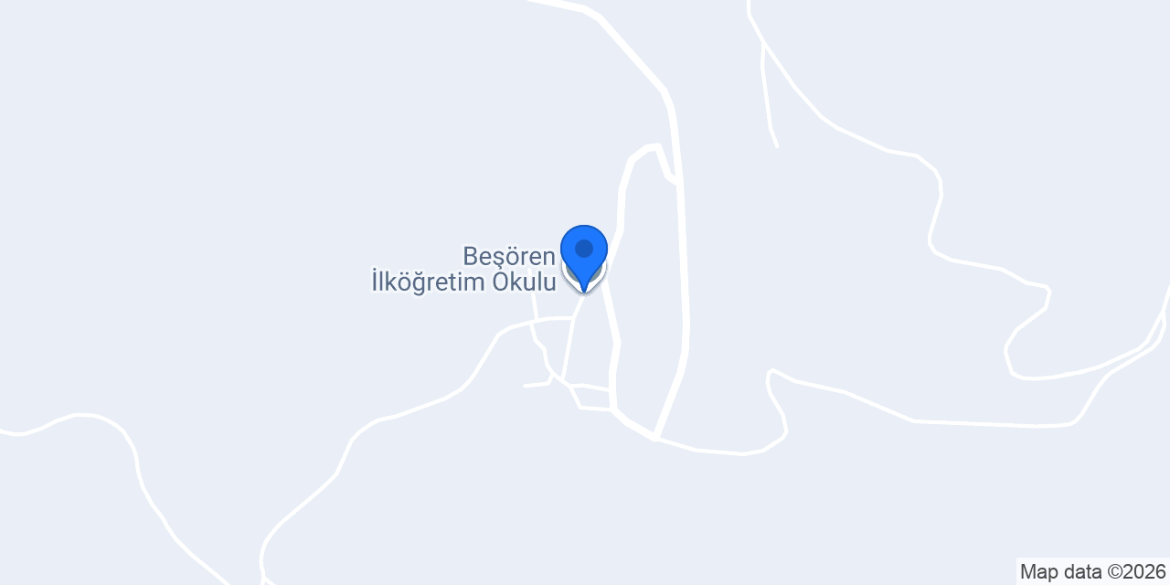 Beşören İlköğretim Okulu konumu