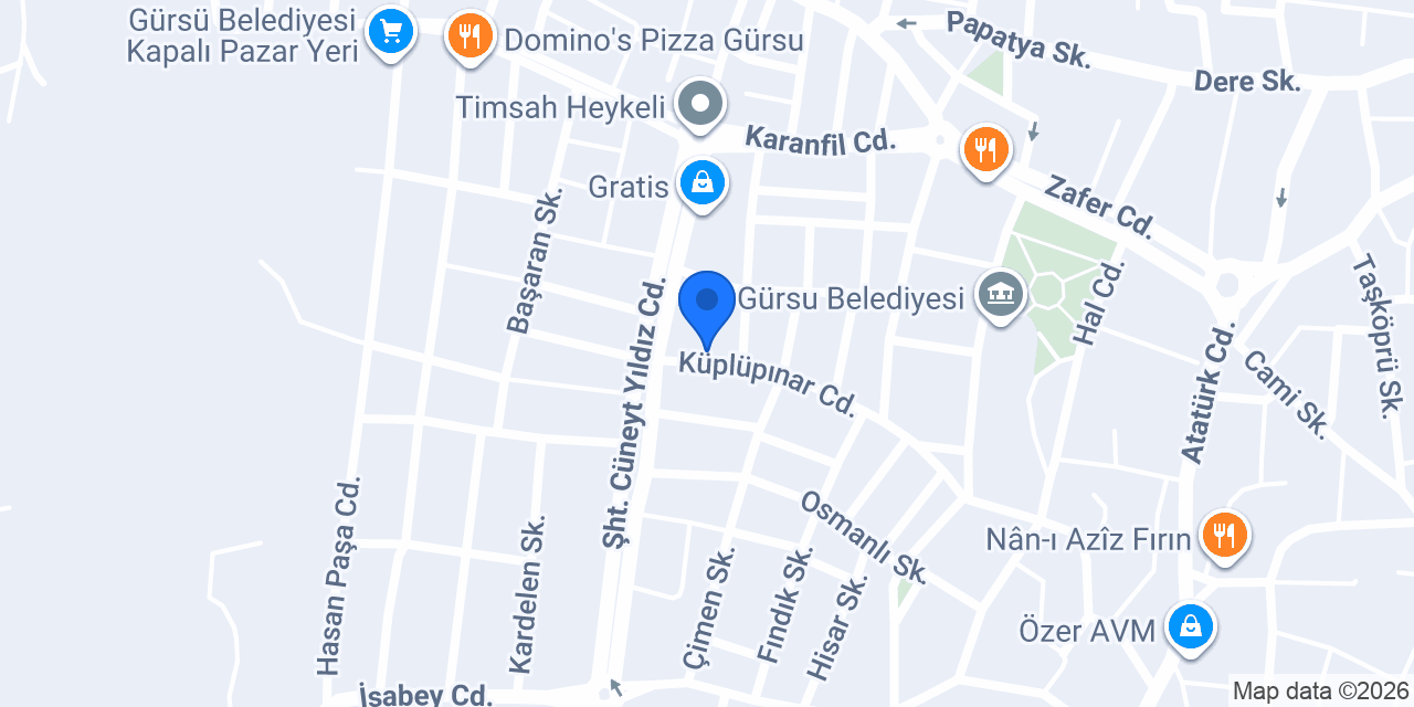 مفروشات نبهان و سلو konumu