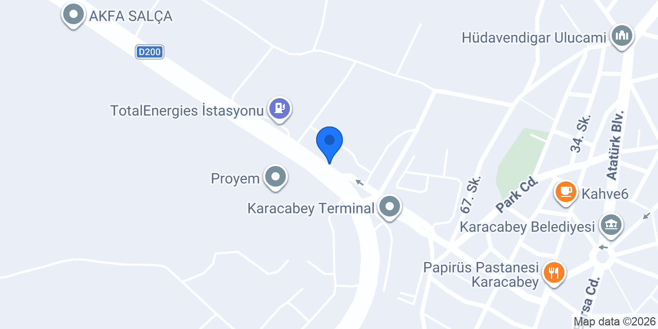 Karacabey Branda konumu