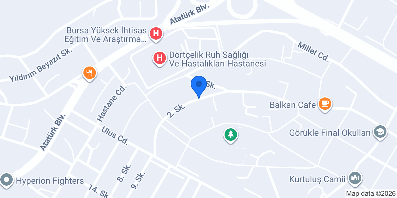 Melek Şifa Eczanesi konumu