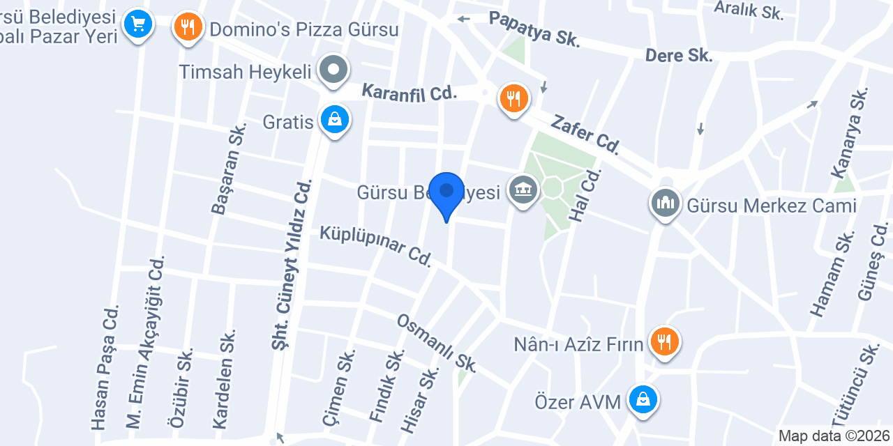 Karaalp Yapı konumu