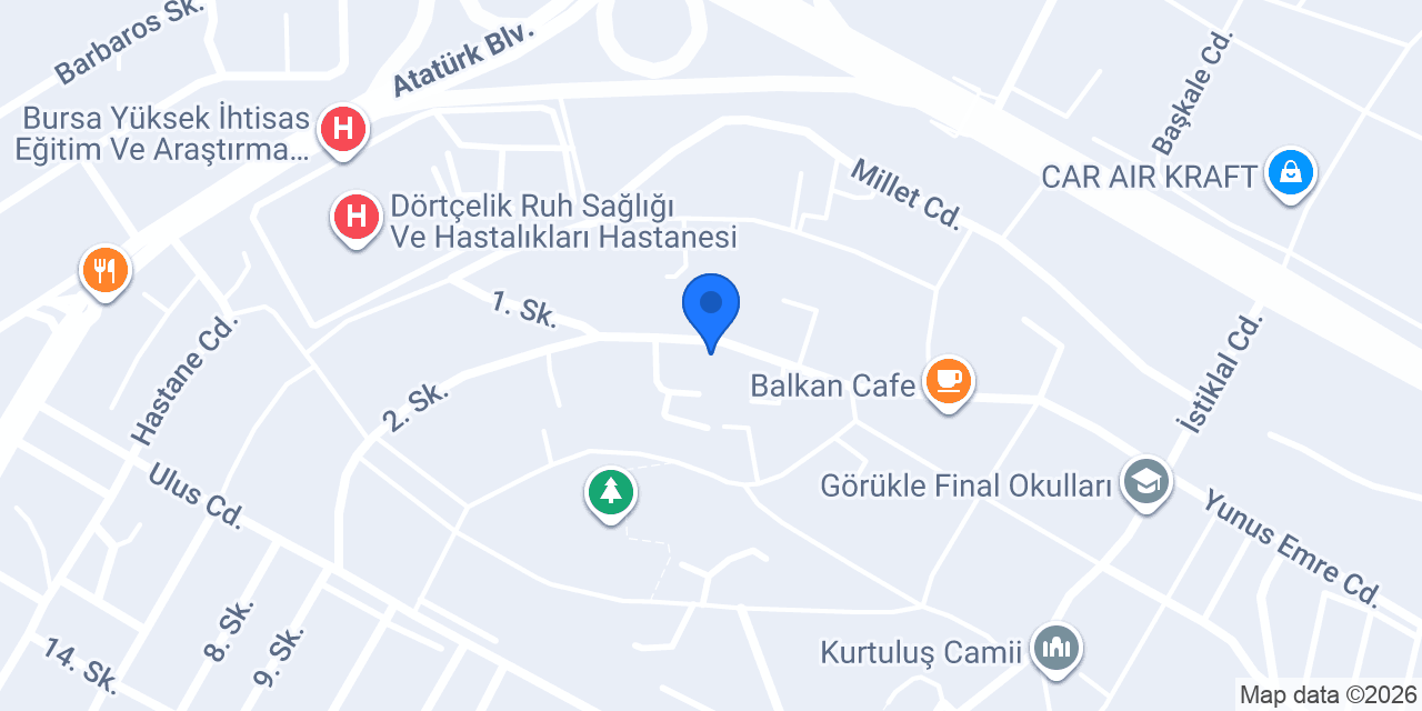 Famkoo Kafe konumu