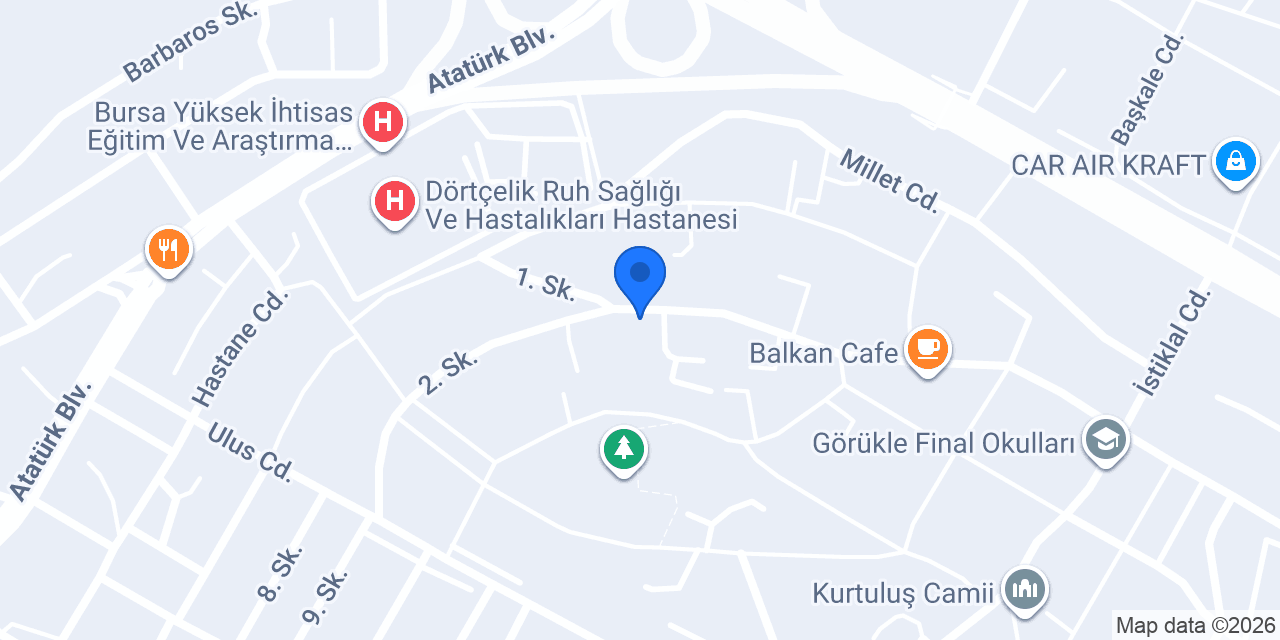 Yonca Tuhafiye konumu