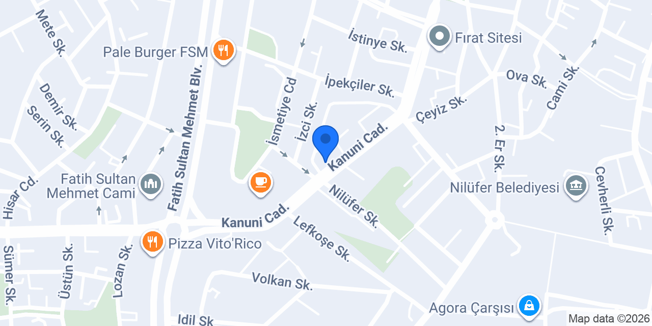 MEB Özel Büşra Çetin Kişisel Gelişim Kursu konumu